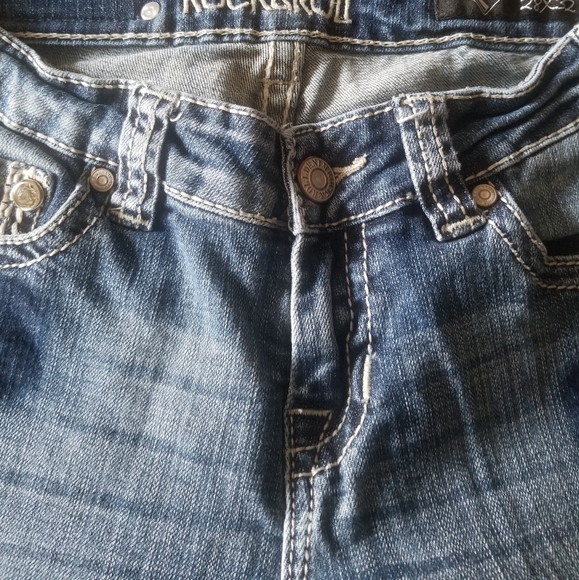 Rock & Roll Cowgirl Jeans Size 28×32 - Picture 4 of 11